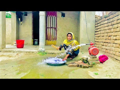 Gaoun Mn Kapre Dhona Bahot Mushkil H| Rural Life iN Pakistan |Sumia khan family|@HappyJointFamily