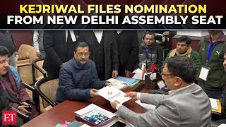 Delhi elections 2025: Arvind Kejriwal files nomination from New Delhi Assembly seat