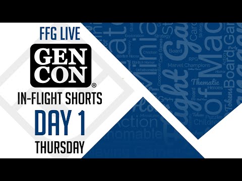 Gen Con In-Flight Short: Day 1 - Thursday