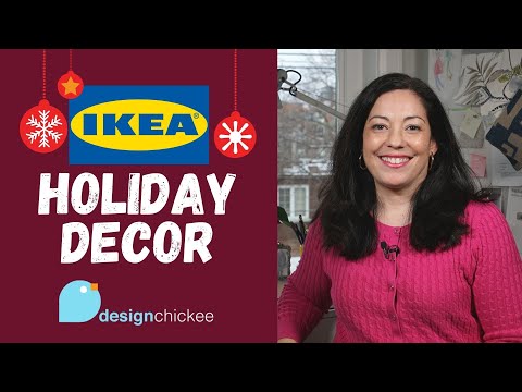 IKEA Budget-Friendly Holiday Decorating + Interior Design Tips!