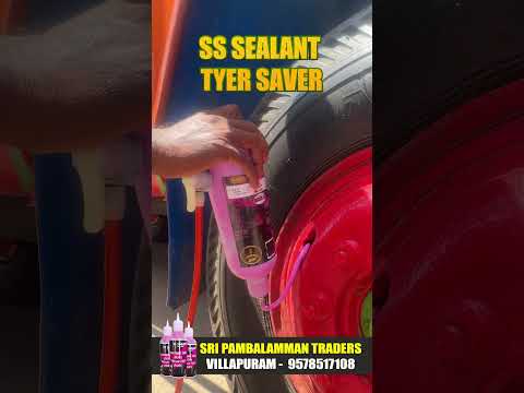 டயர் பஞ்சரானாலும் கவலையில்லை | SS SEALANT TYER SAVER | Villapuram Branch | Madurai