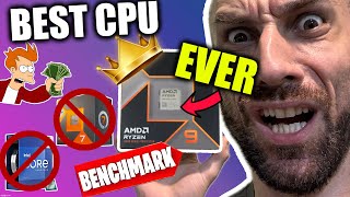 🛑 9950X vs 7800X3D vs 14900KS MAX OC BENCHMARKS 😱👑