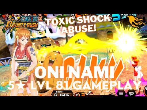 ONIGASHIMA NAMI 5★ Gameplay | One Piece Bounty Rush