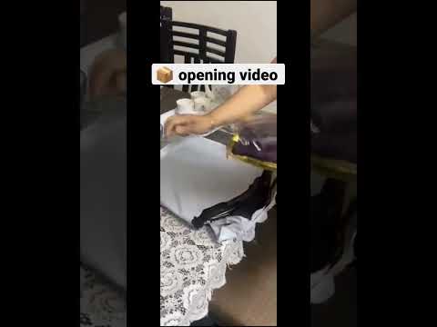 parcel opening video.. customer ne bheja hai . saree.  lucknowi chikankari embroidery work.. #saree