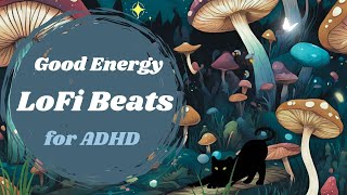 Good Energy LoFi (ideal for ADHD/neurospicy brains) | 30hz, 111hz & 130hz tone mix (no mid-roll ads)