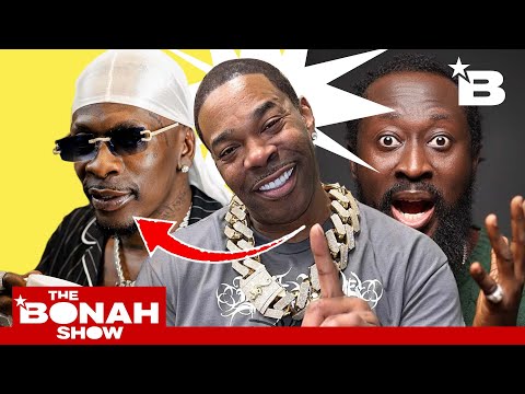 Shatta Wale Touches Down in Jamaica – Busta Rhymes LinkUp  Vybz Kartel’s Freedom Concert! 😱🔥