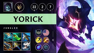 Yorick Jungle vs Skarner: Quadra Kill, Legendary - NA Challenger Patch 14.24