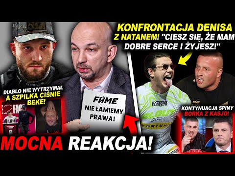 FAME MMA BRONI SIĘ PRZED ZARZUTAMI! (MARCOŃ, DENIS, DIABLO, SZPILKA, KASJO, BOREK PASUT)