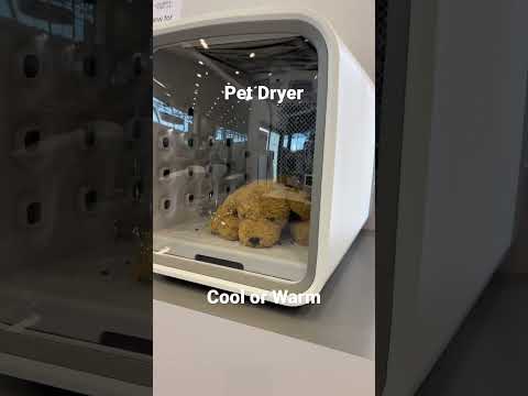 [pet lover] Pet dryer after bath & feeder / CUCKOO / IHS 2023 in Chicago