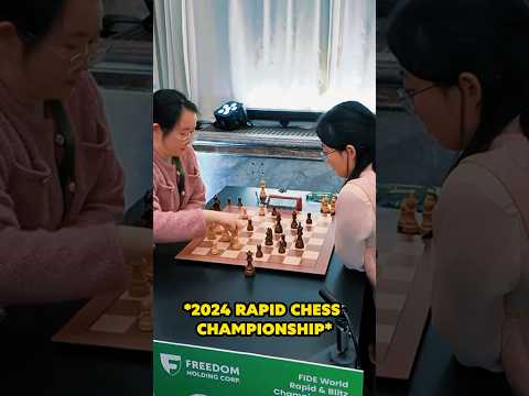 Ju Wenjun FACES Tan Zonghyi in Rapid CHAMPIONSHIP JUST BEFORE 2025 World Women’s Chess Championship