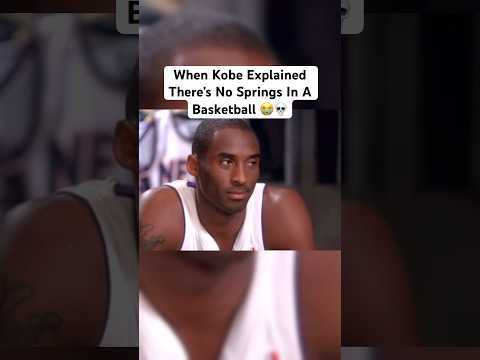 Kobe Explained How There’s No Springs In A Basketball