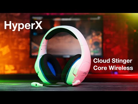 Распаковка наушников HyperX Cloud Stinger Core Wireless / Unboxing HyperX Cloud Stinger Core