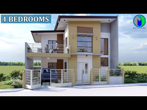 4 Bedroom Two Storey House Design Ideas