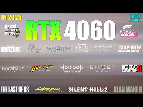 RTX 4060 Laptop | Test in 17 Games in 2025 | Enough for latest Games?