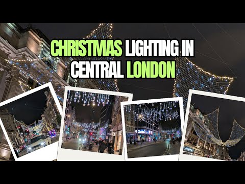 What Are the Top 3 Christmas Lighting Spots in Central London?