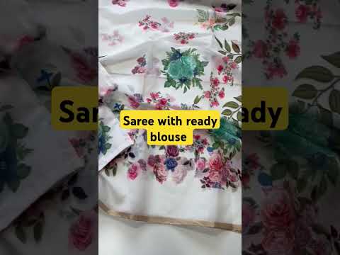 Please WhatsApp 6360745653 to place orders #cottonsaree #sareeblouse #readymadeblouse