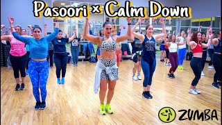 Pasoori × Calm Down (Urban Desi Mix) By Dj Nick Dhillon | Choreo by Zumba Suzy | Zumba Fitness