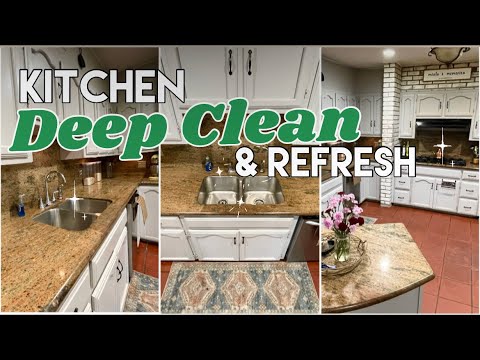 Kitchen Deep Clean & Refresh - part 1 | Clean with Me | Homemaking Motivation