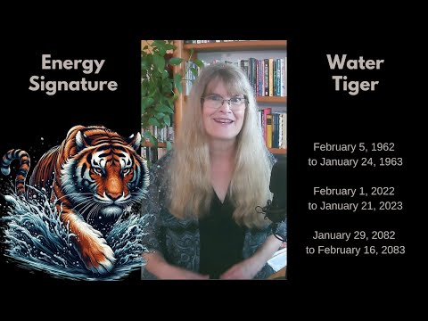 Water Tiger– Courageous Team Builder – Chinese Astrology Energy Signature