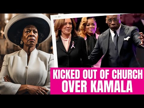 Atlanta Woman MAD at Kamala KICKED Out of Church as Jamal Bryant Put the Cape on to PROTECT Kamala