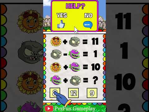 Plants vs Zombies Math New School - Pvz Funny Animation #shorts #pvz2