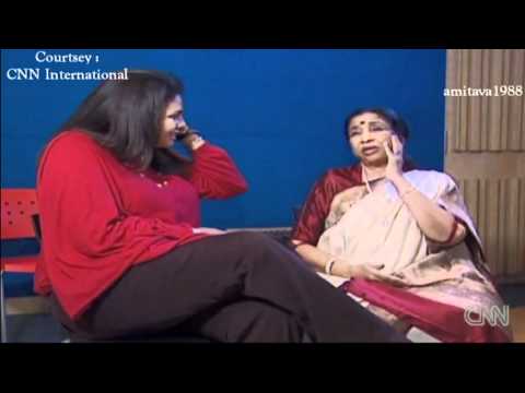 Asha Bhosle CNN International English Interview