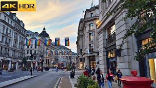 Walking Through London Sunset: June 2024 | Exploring the West End - London Walk [4K HDR]