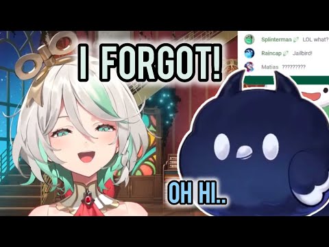 Nerissa’s JAILBIRD casually SHOW UP in Cecilia’s stream TWICE | Hololive EN