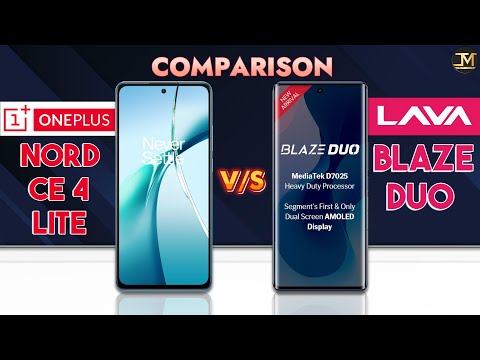 Lava Blaze Duo vs OnePlus Nord CE 4 Lite : Which Phone is Best❓🤔