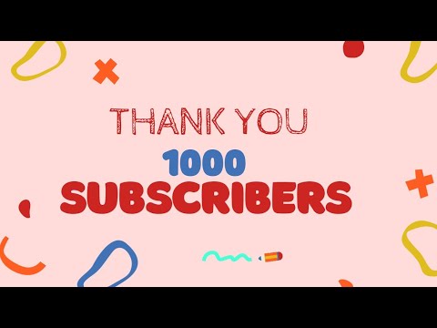 1000 subscribers special video/Thank you all so much/1k subscriber  celebration.Journey from 0 to 1k