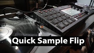 Quick Sample Flip On The MPC Live