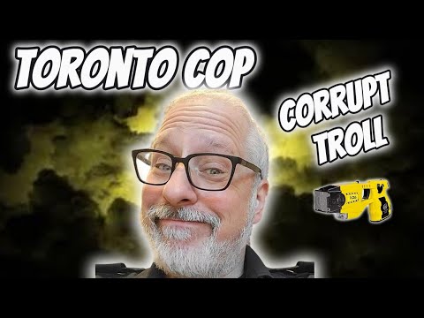 CORRUPT TORONTO COP Harassing Me Hiding His Identity- FAILED!!!