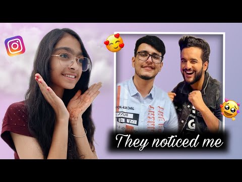 They Noticed me 🥰 | @triggeredinsaan replied me | Tavleen Kaur Vlogs |