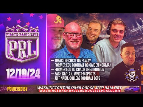 Pirate Radio Live - 12/19/2024 - Treasure Chest, Zach Kaplan, Greg Hudson, Caiden Norman