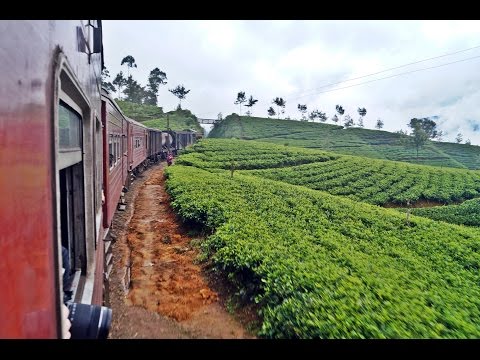 Travel in Sri Lanka Traintrip from Kandy to Nuwara Eliya Part II