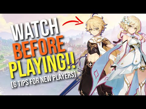 6 TIPS I Wished I Knew BEFORE Starting Genshin Impact!! | Genshin Impact