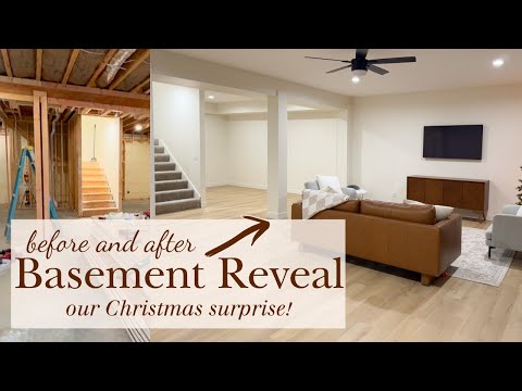 Our Christmas Surprise! BASEMENT REVEAL