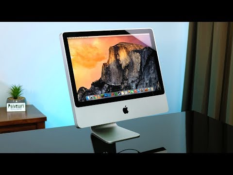 Using Apple's Cheapest iMac... From 10 Years Ago!