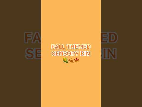 Fall Themed Multisensory Bin | Learning Resources