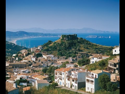 Fast trip around BEGUR (COSTA BRAVA) by car - TIMELAPSE