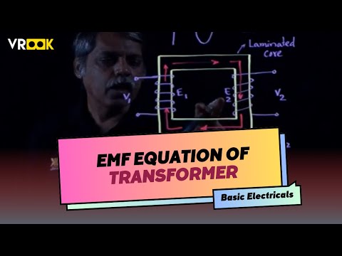 EMF Equation of Transformer | Basic Electrical Engineering | Simplified for KCET, IIT & NEET