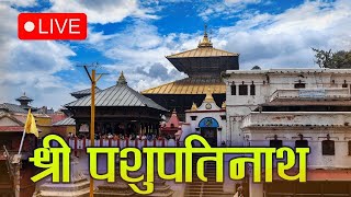 🔴Live -Pashupatinath Temple- Kathmandu, Nepal, 13 -March -2025 jay sambho, Bholenath