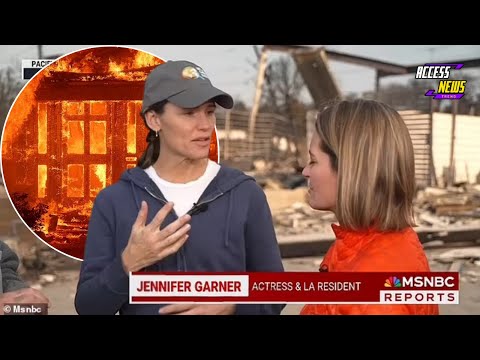 Jennifer Garner’s Emotional Tribute During L.A. Fires 💔🔥 Helping Hands Amid Tragedy!