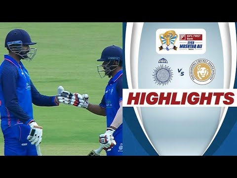 SMAT 2024 QF3, Madhya Pradesh vs Saurashtra: Match Highlights