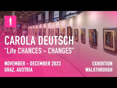 CAROLA DEUTSCH SOLO EXHIBITION - 4K Walkthrough