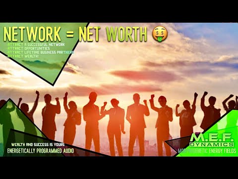 Network = Net Worth $$ (Advanced Morphic Field) #shorts