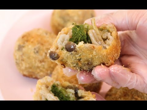 #81 酥炸燉飯球 從美味的蘑菇燉飯開始Crispy Arancini  Start with a delicious mushroom risotto【黃子橙Zicheng】