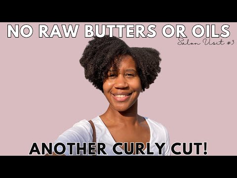 Natural Hair Detox: Week 22 of No Raw Butters & Oils | Natural Hair Salon Visit | Gabrielle Ishell