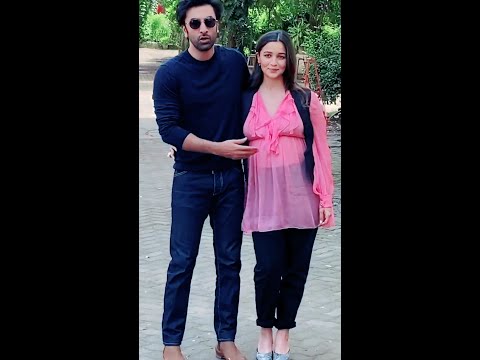 #ranbirkapoor and #aliabhatt look cute together at #brahmastra promotion #shorts#viral #tiktok ❤️🥰🌺💕