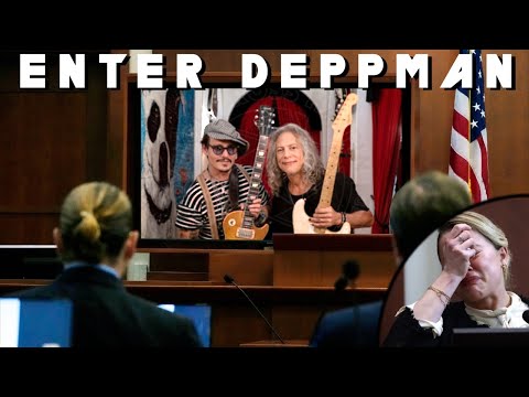 Johhny Depp Performs Enter Sandman (Metallica Cover) During Testimony